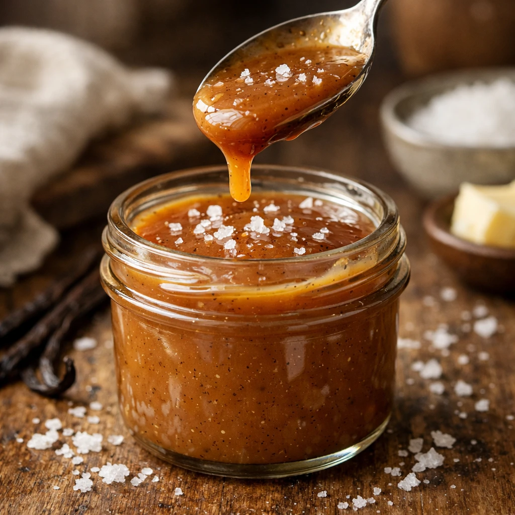 Unlock Dessert Magic: Vanilla Bean Salted Caramel Sauce Uses